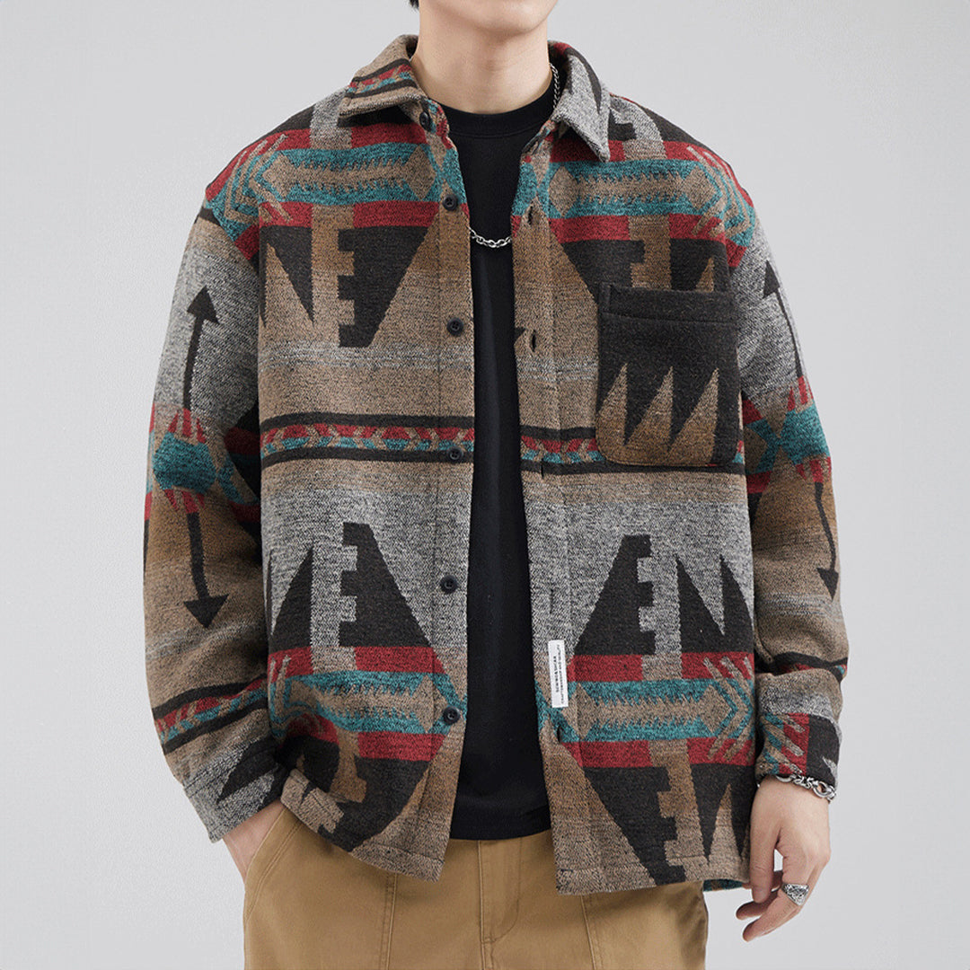 Mukava Vintage Aztec Wool Jacket HITCH33