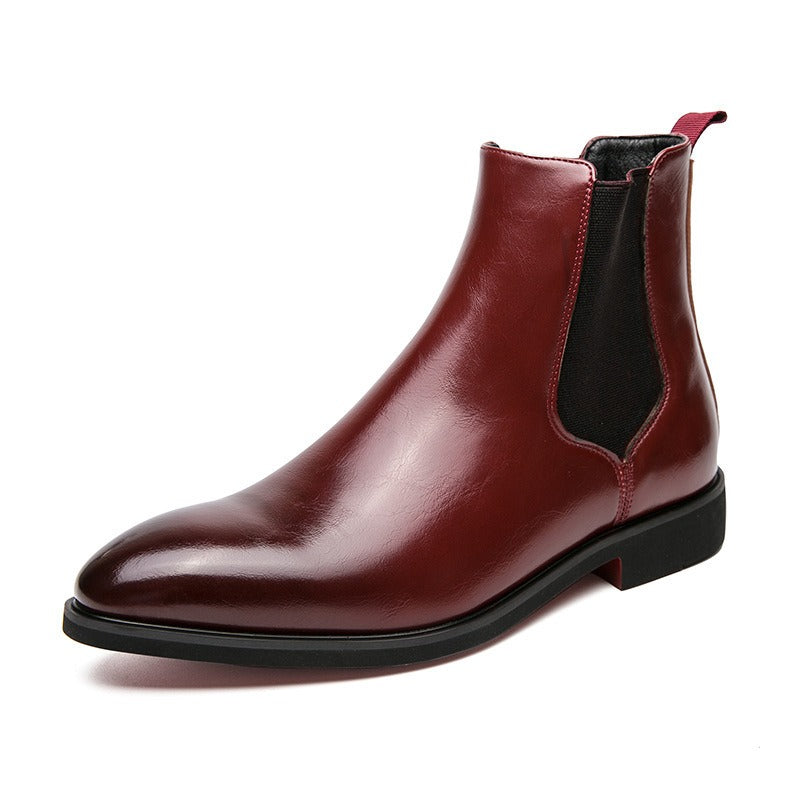 Huntsman™ Signature Crimson Chelsea Boots