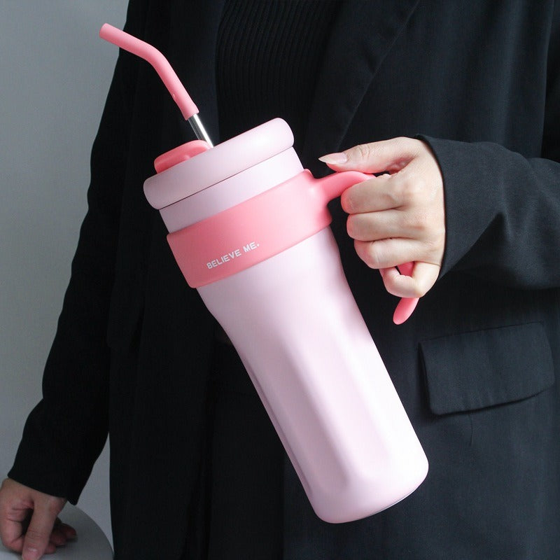 "Believe Me." The Cutest Insulated Tumbler