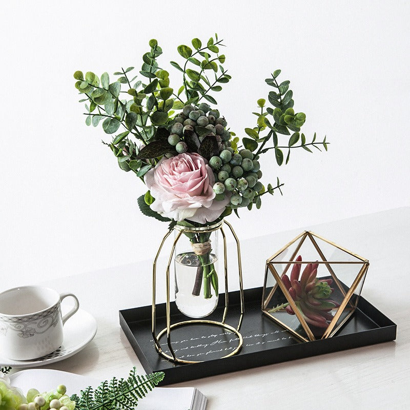 Thise™ Nordic Golden Hollow Vase