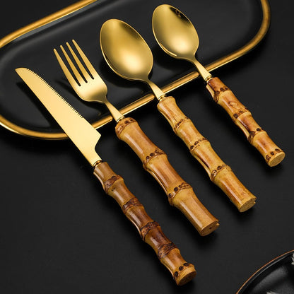 Kilnwoods™ Premium Kyoto Flatware Sets