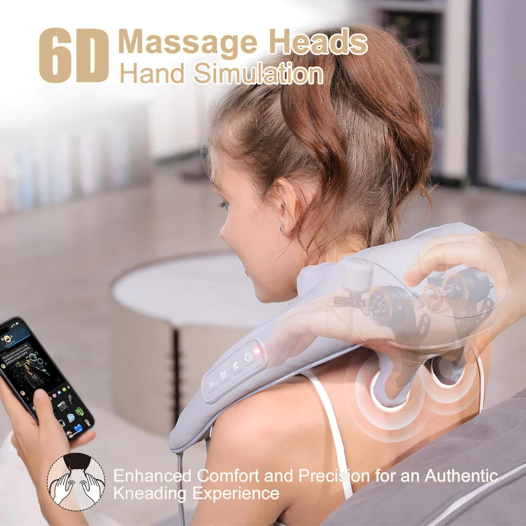 OSMOSIS™ Heated Shiatsu Neck & Shoulder Massager