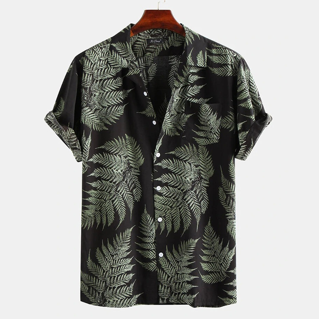 Mitchell™ Sunny Fern Hawaiian Shirt