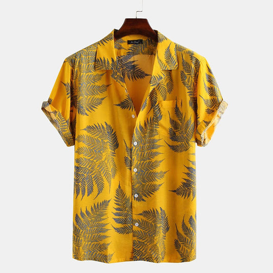 Mitchell™ Sunny Fern Hawaiian Shirt