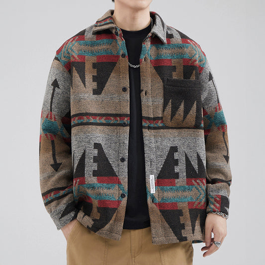 Mukava™ Vintage Aztec Wool Jacket