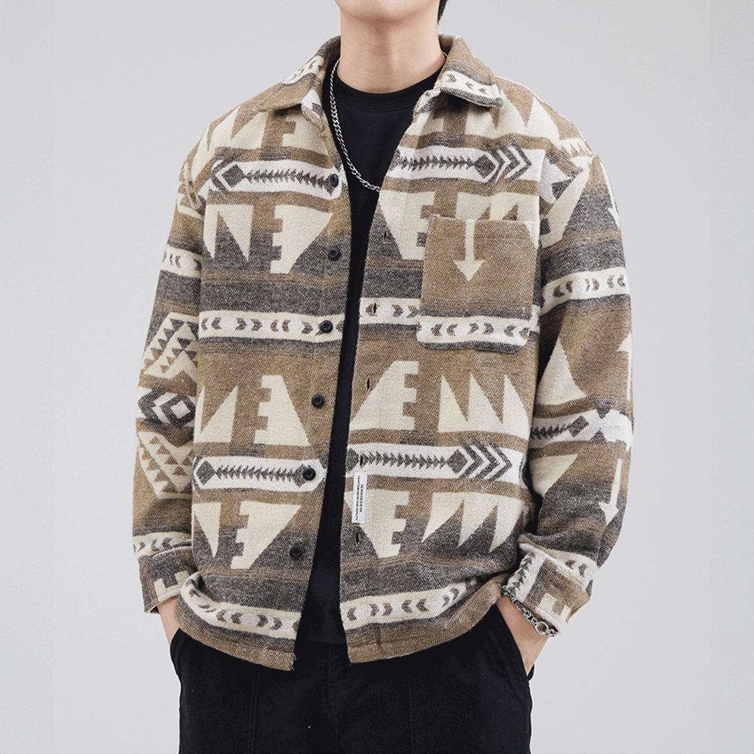 Mukava™ Vintage Aztec Wool Jacket