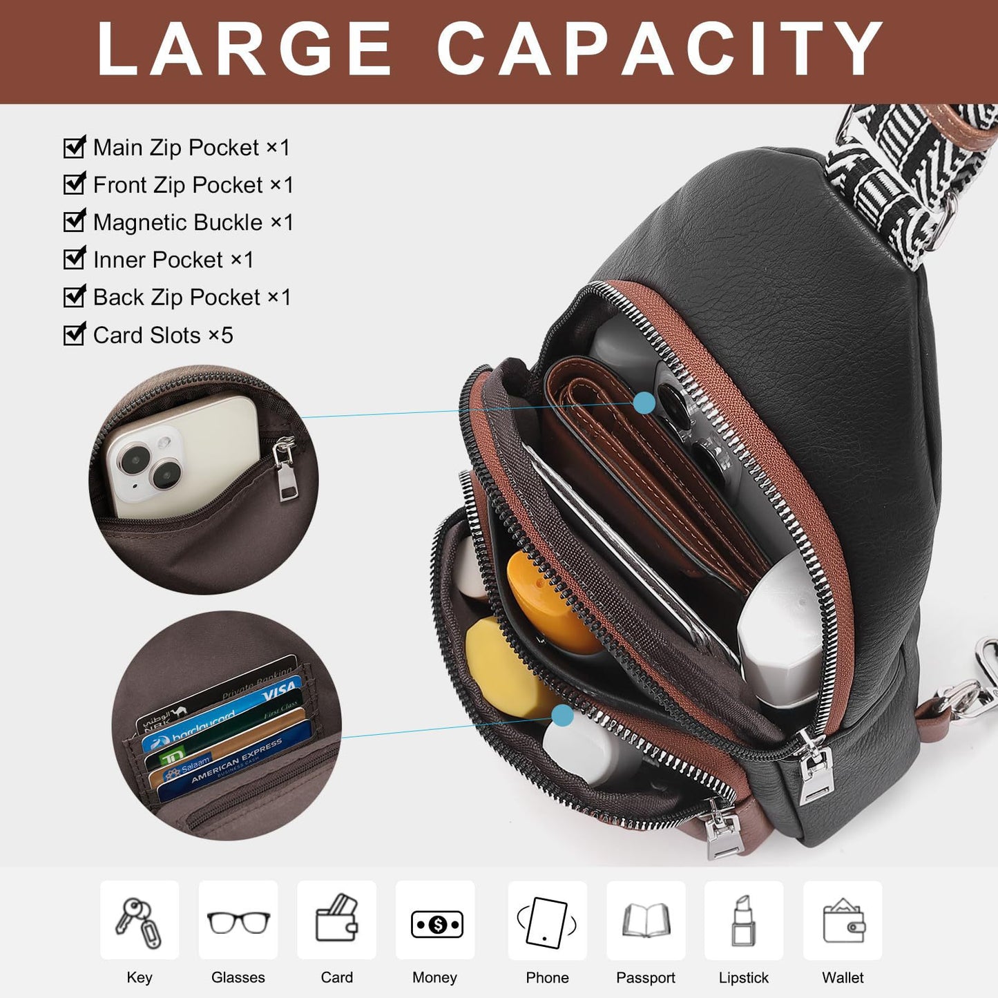 Mukava™ Solace Crossbody Bag