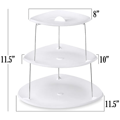 Three Tiered Collapsible Party Tray