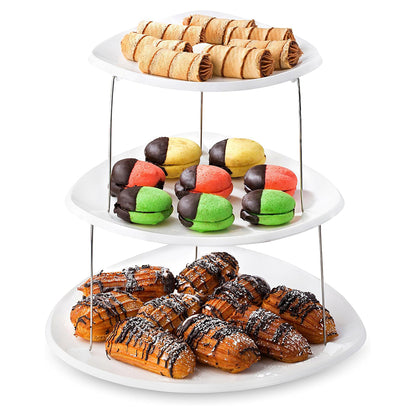 Three Tiered Collapsible Party Tray