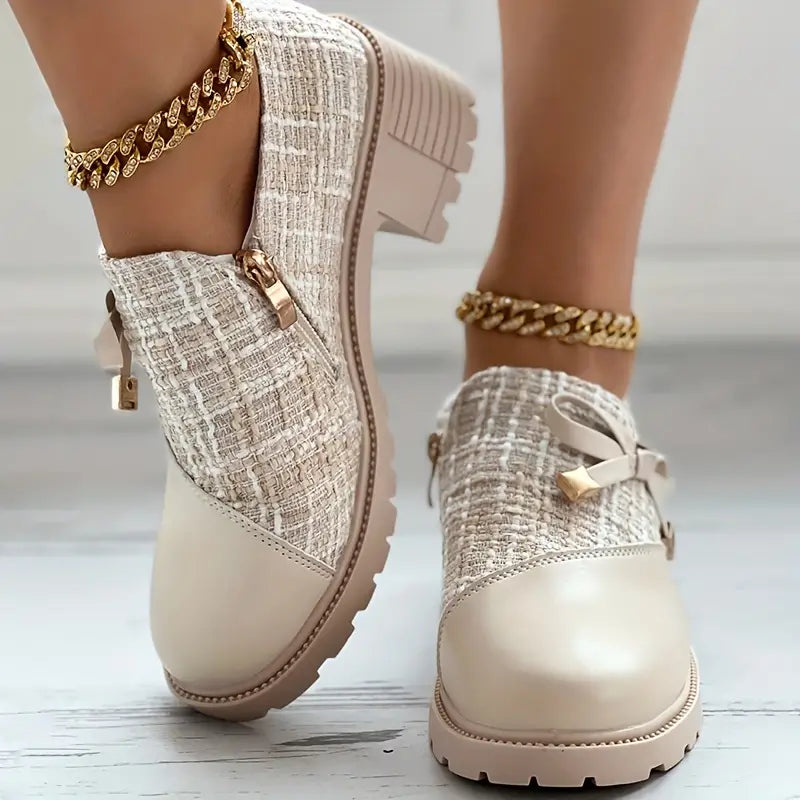 KATIES™ Ribbon Ankle Boots